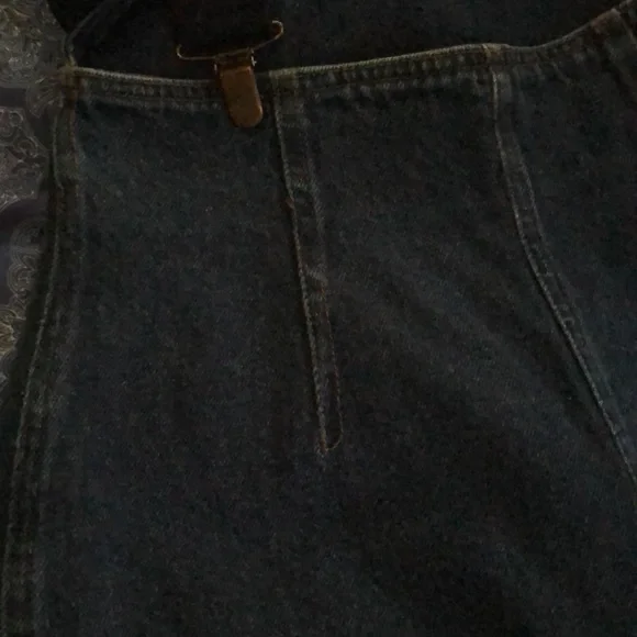 Vintage Ferretti suspenders jeans - Picture 7 of 8